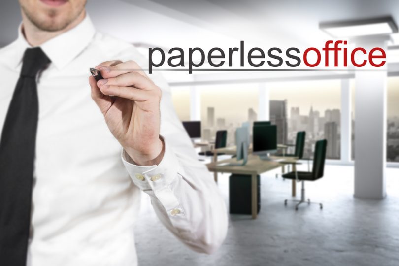 Das papierlose Büro reduziert Kosten und schützt die Umwelt